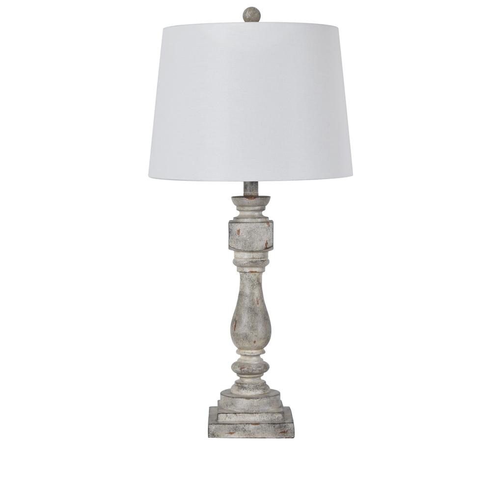 29 " Poly Resin Table Lamp. Picture 1