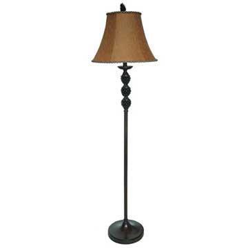 Crestview Pinecone Floor Lamp CVARP230. Picture 1