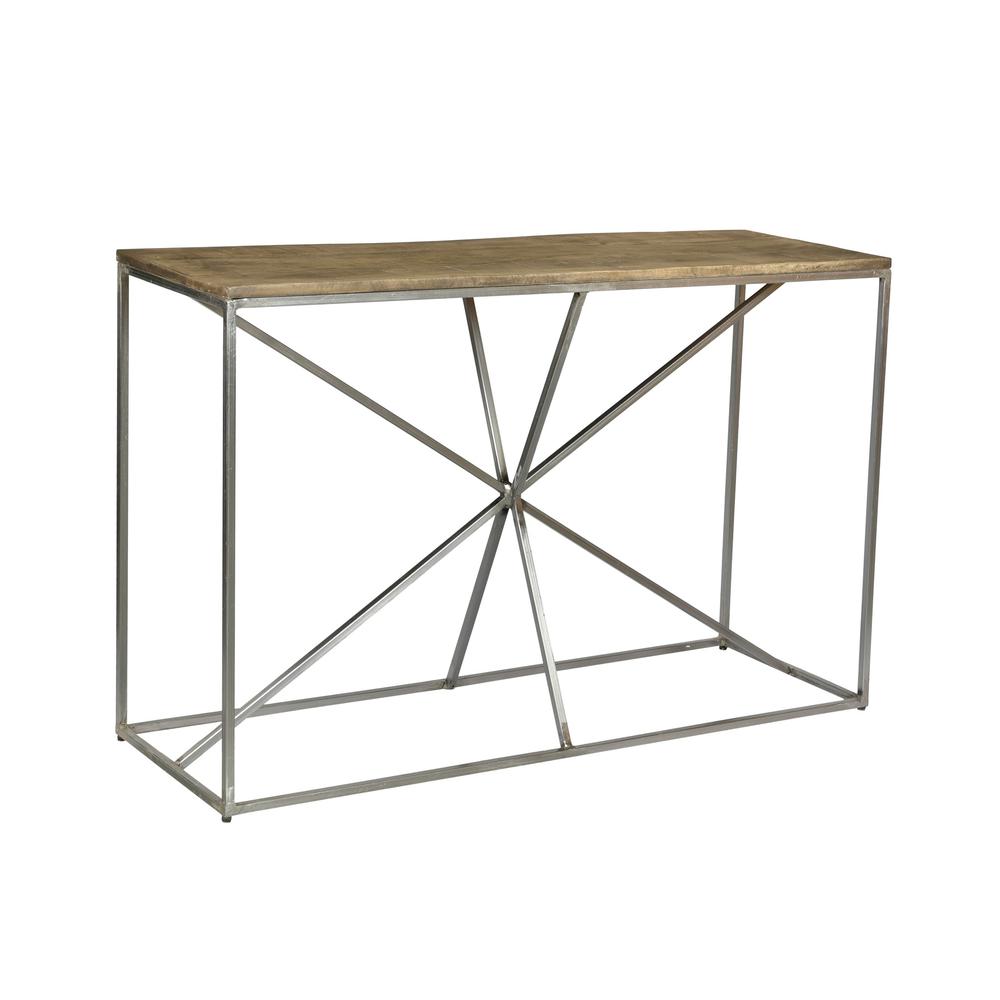 Crestview Collection Bengal Manor Rough Rectangle Console Table. Picture 1