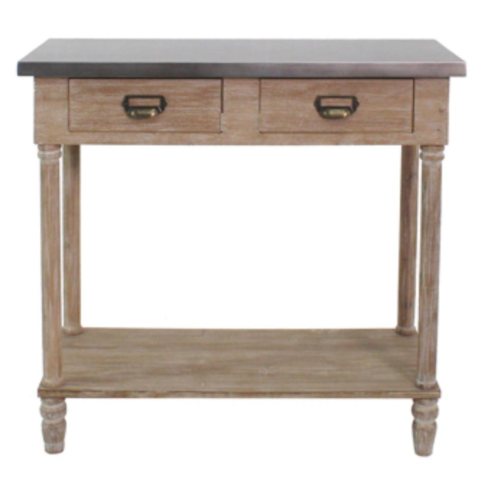 Crestview Collection 32x14x30.5 Wooden Console Table Element Furniture. Picture 4