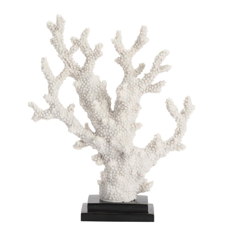 Crestview Collection CVDEP727 Natural Coral Statue Accessories, White. Picture 2