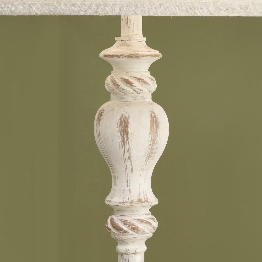 Crestview Collection Scottsdale 62.5 Inch  Resin Distressed Floor Lamp. Picture 3