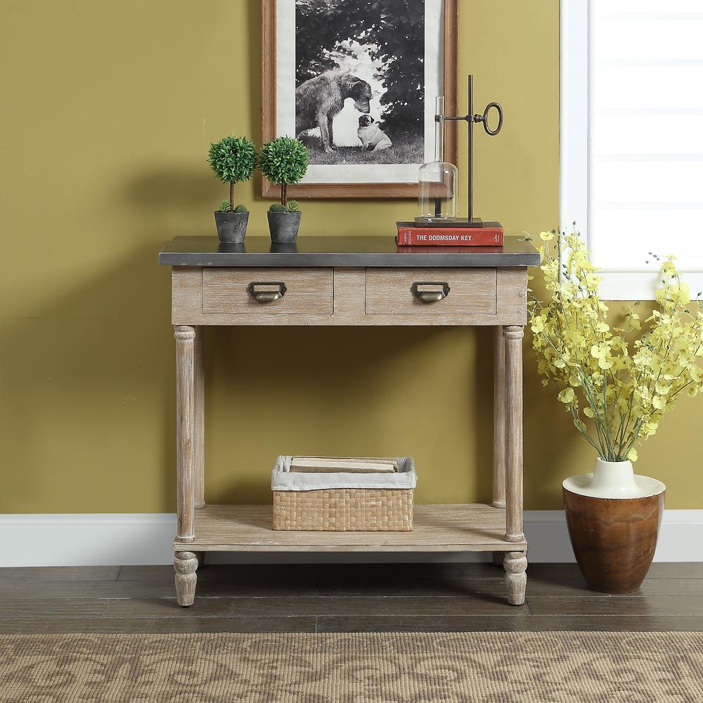 Crestview Collection 32x14x30.5 Wooden Console Table Element Furniture. Picture 7