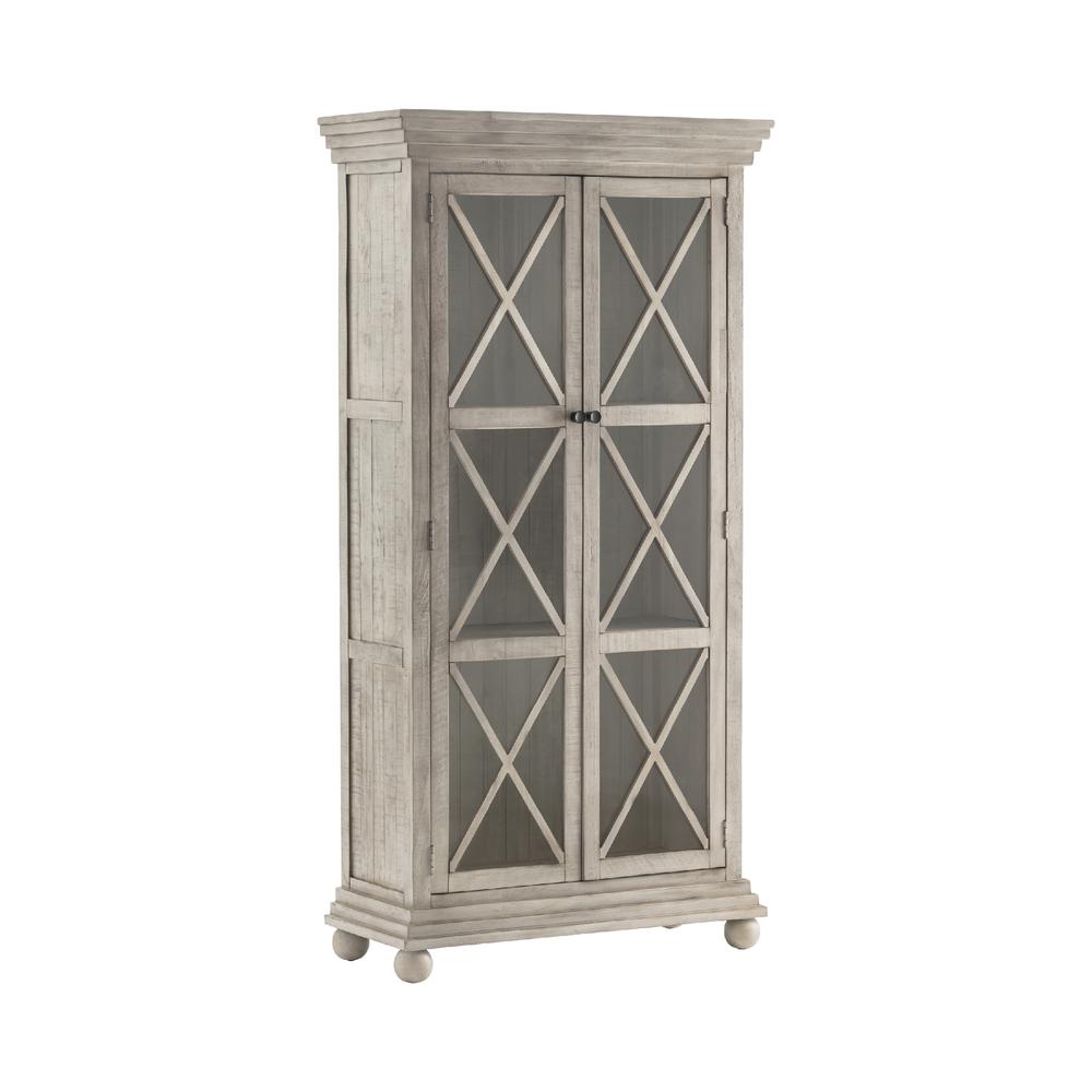 Crestview Collection Pembroke Plantation 2 Glass Door Tall Cabinet. Picture 2