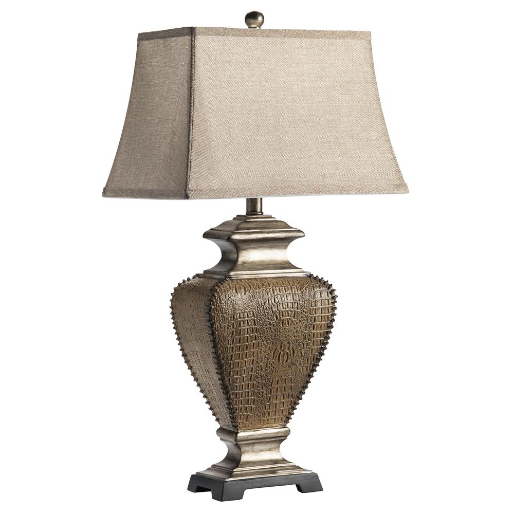 Crestview Collection 30.75 Poly Table LAMP, 1 UPS PK, 2.75' Element Lighting. Picture 3