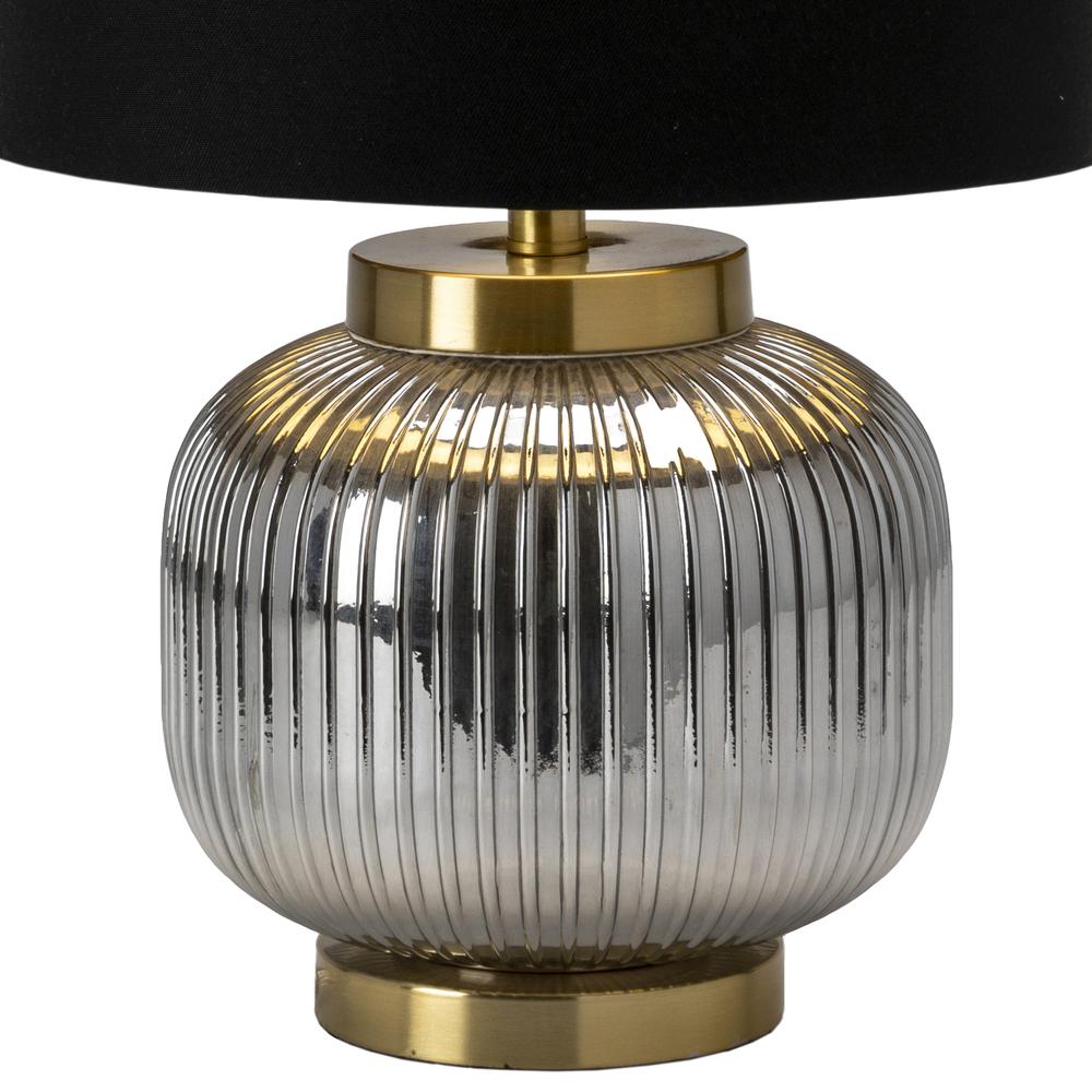 Crestview Collection Amelia Table Lamp Handfinished Silver and Polished Gold. Picture 2