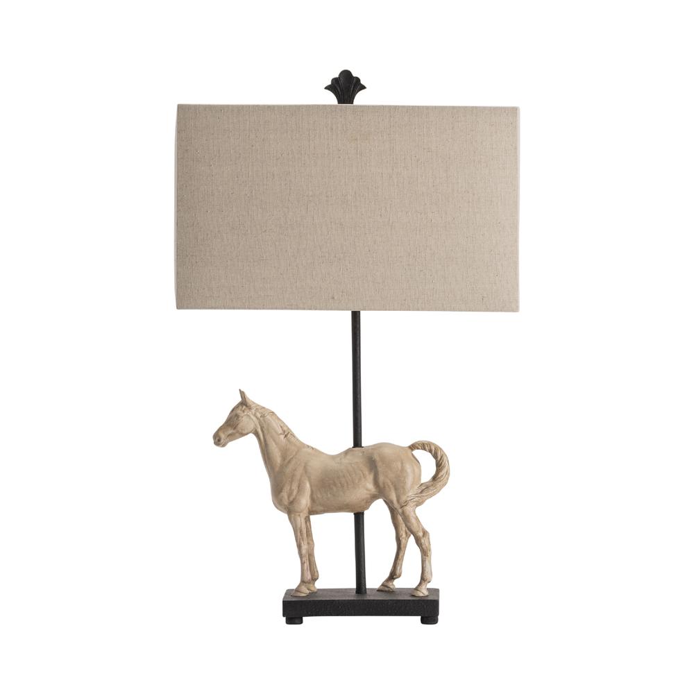 Crestview Collection CVAVP961 Chase Table Lamp Lighting, White. Picture 3