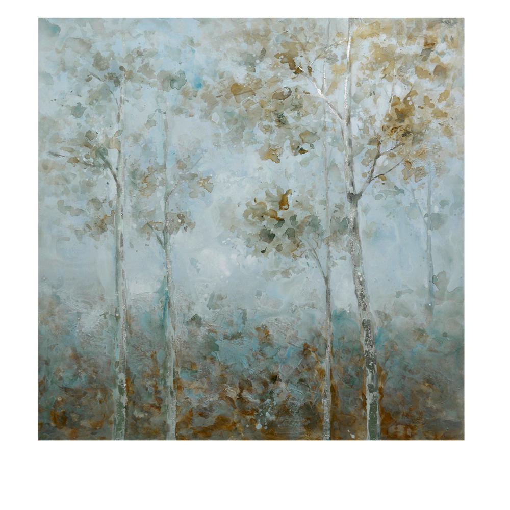 Serene Forest Wall Art. Picture 1