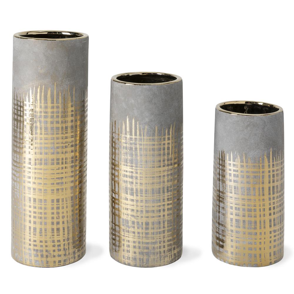 Beacon Cylinder Vases,Set of 3. Picture 2