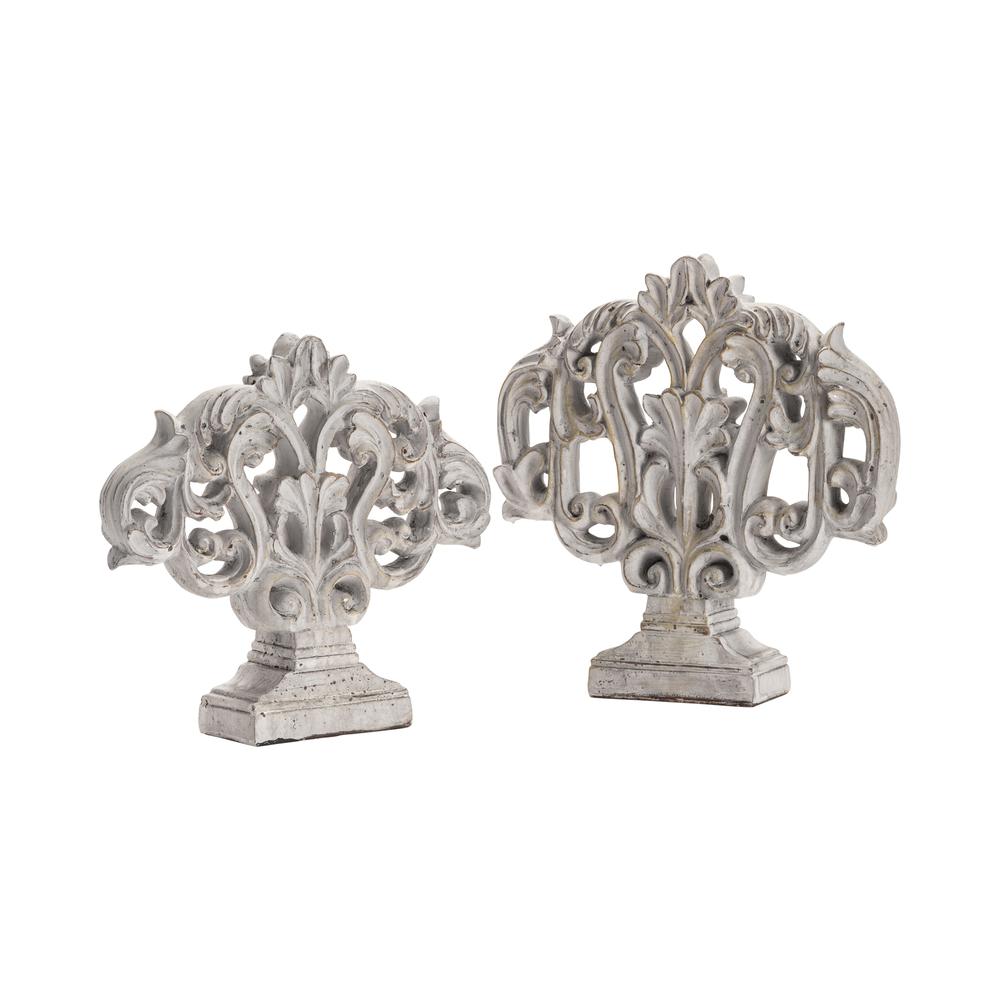 Crestview Collection CVDEP897 Filigree Statues Accessories. Picture 1