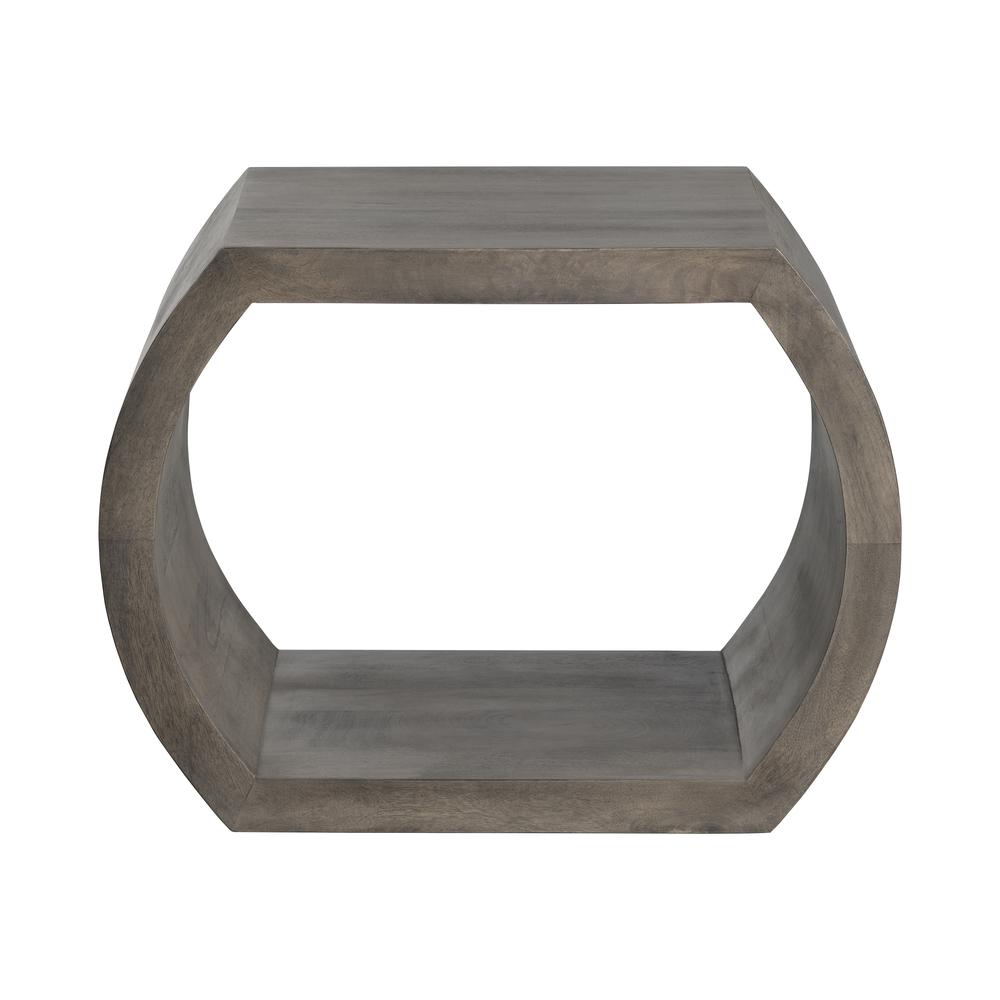 Crestview CollectionInfinity End Table, Brown & Grey, Wood. Picture 1