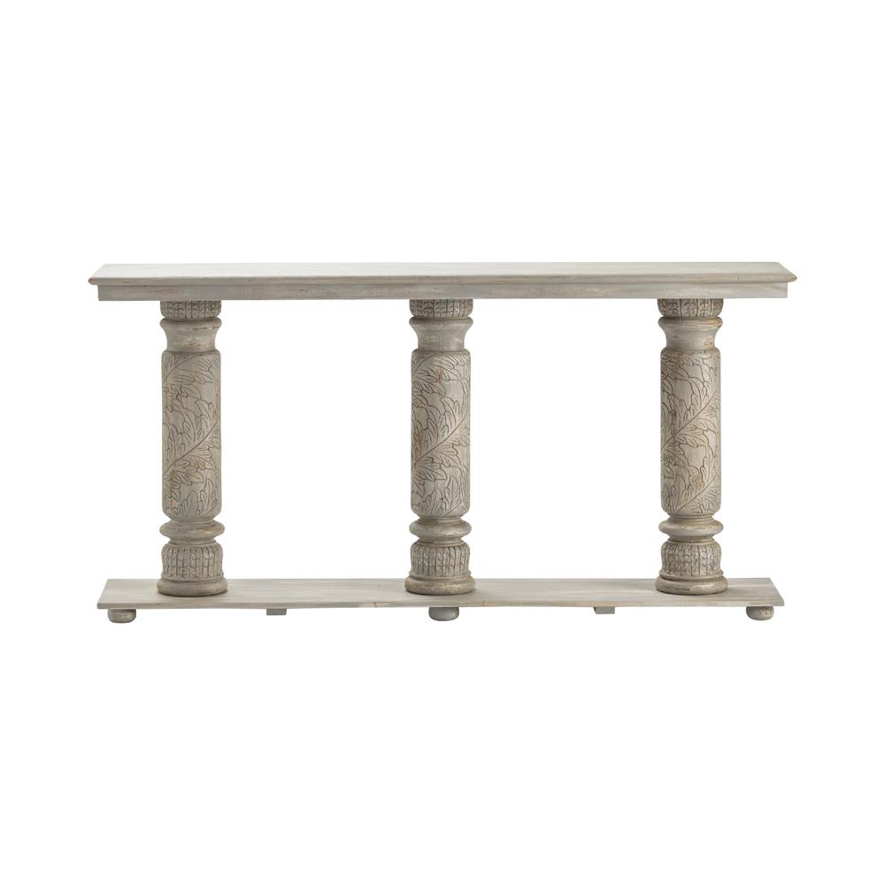Crestview Collection CVFNR896 35" Grey Console Table Accessories. Picture 1