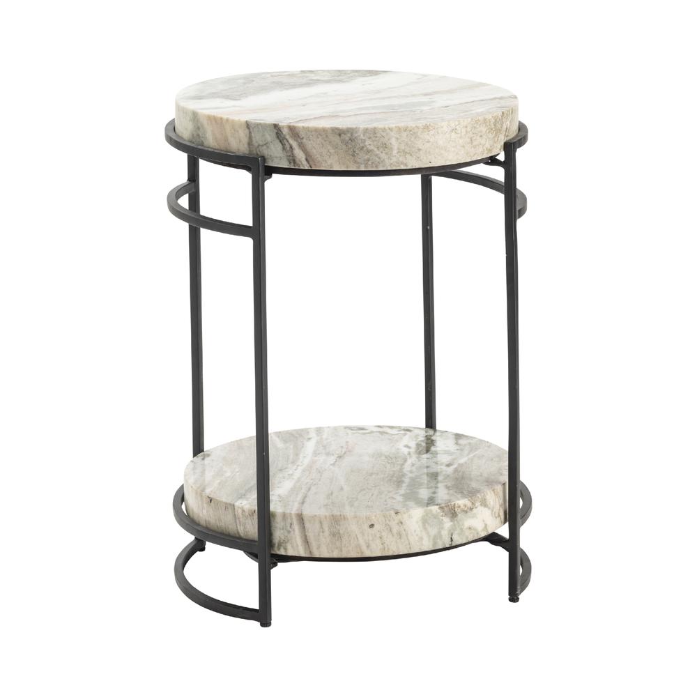 Harvey Marble Side Table. Picture 1