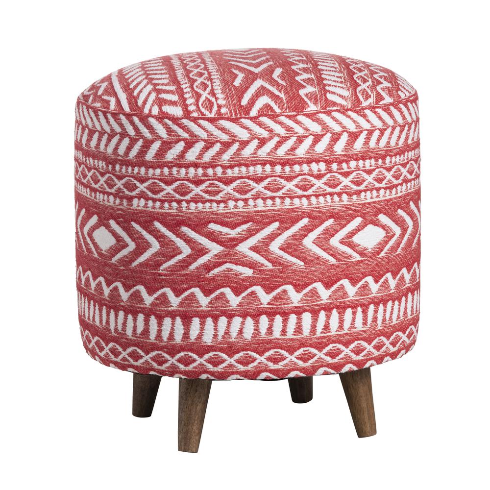 Halvorson Red Stool. The main picture.