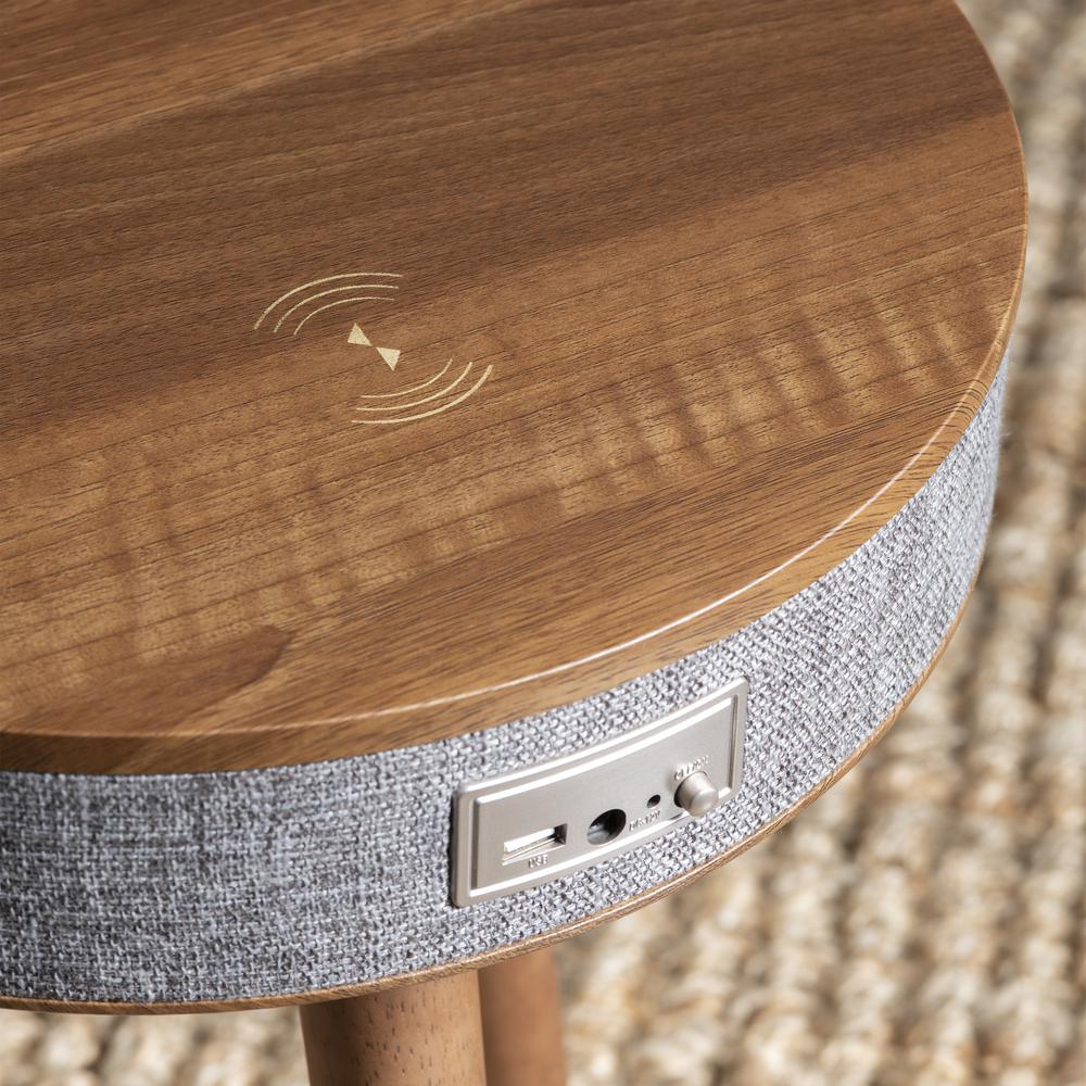 Ava Bluetooth Enabled Accent Table With Usb. Picture 3