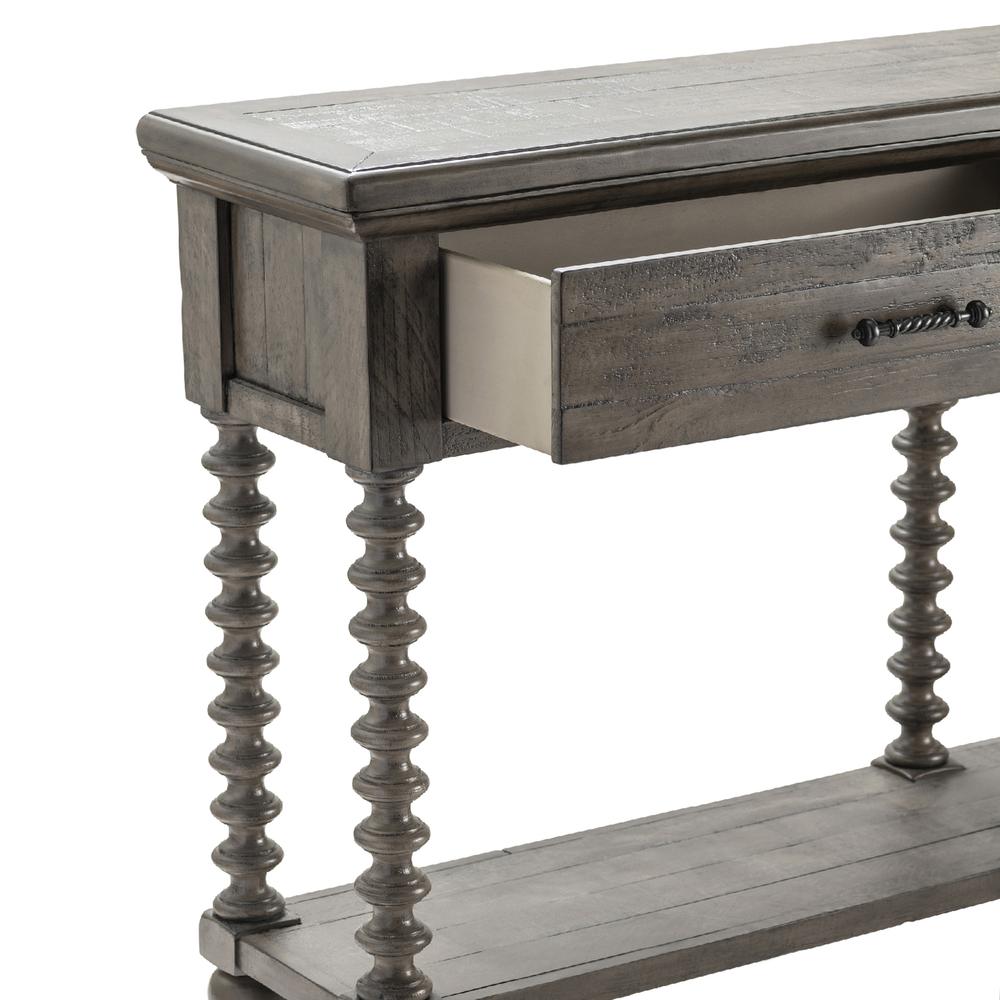 Crestview Collection Pembroke Plantation Turned Leg 2 Drawer Console Accessories. Picture 2