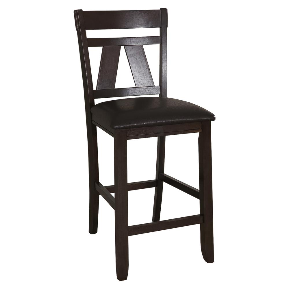 Splat Back Counter Chair (RTA)-Set of 2. Picture 2