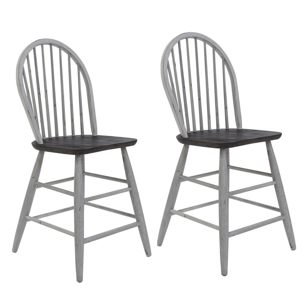 Windsor Back Counter Chair- Set of 2. Picture 1