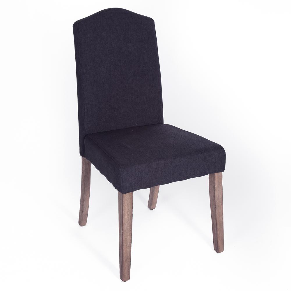 Upholstered Side Chair - Charcoal (RTA). The main picture.