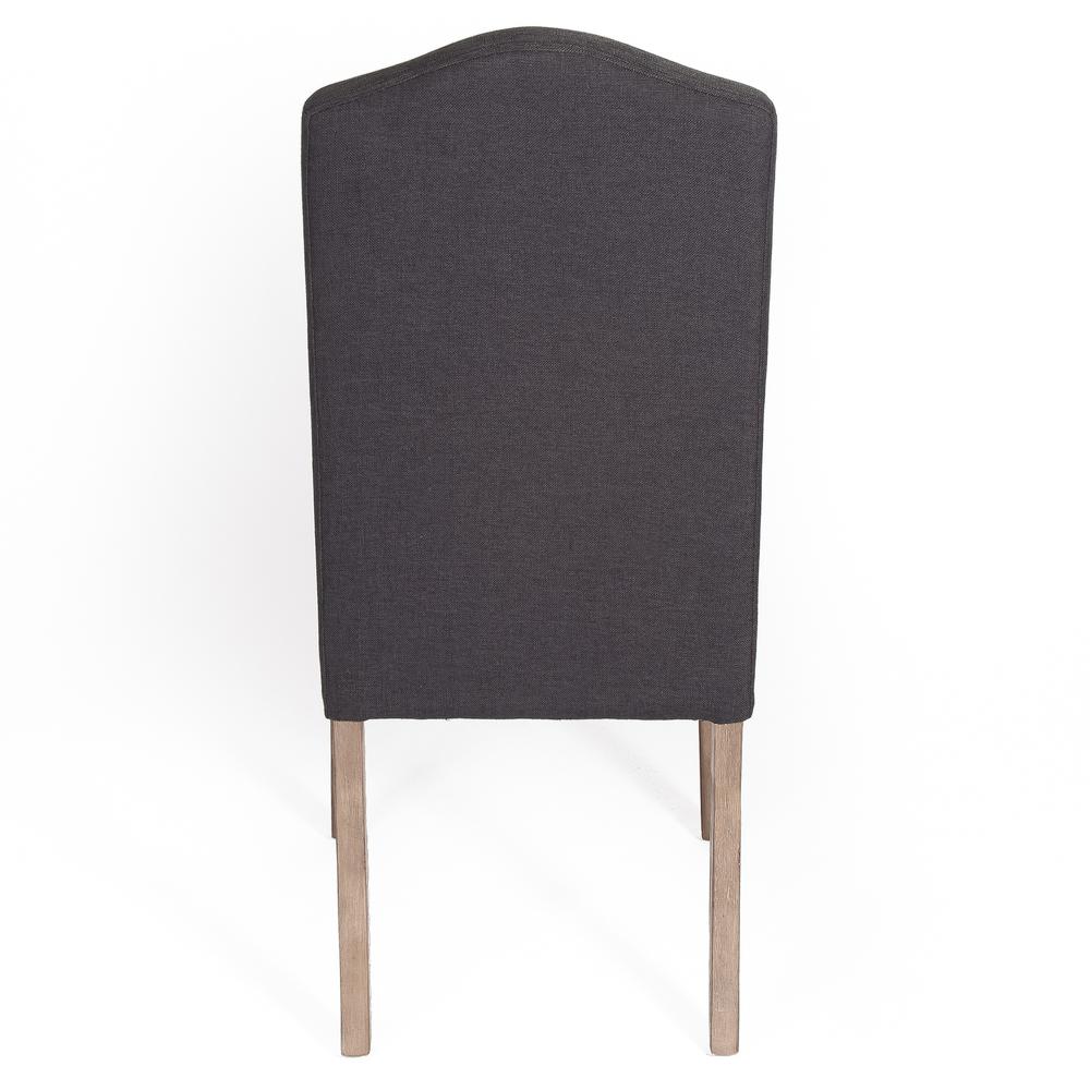 Upholstered Side Chair - Charcoal (RTA). Picture 2