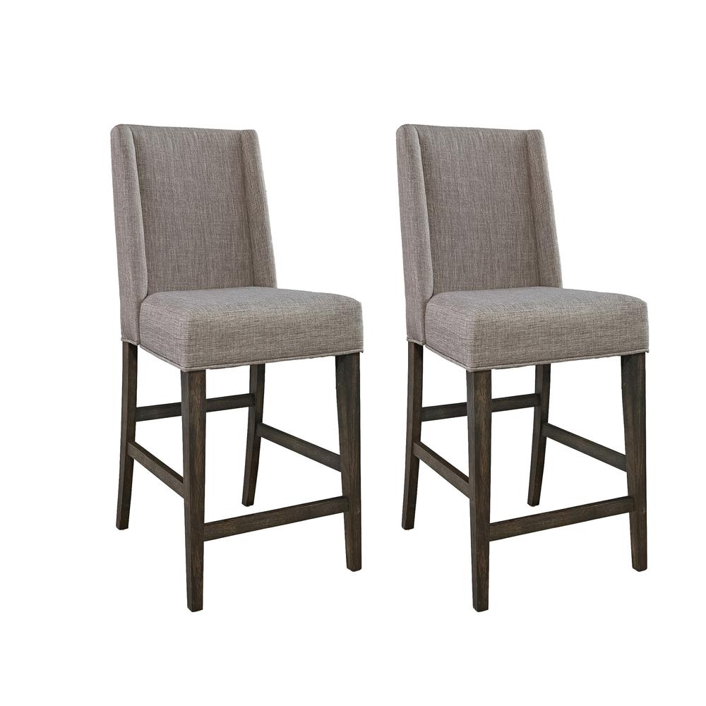 Upholstered Counter Chair (RTA)-Set of 2. Picture 1