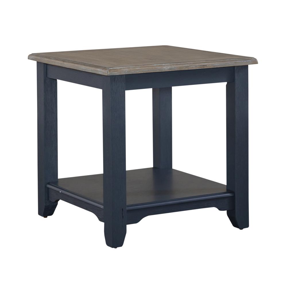 End Table- Navy. Picture 1