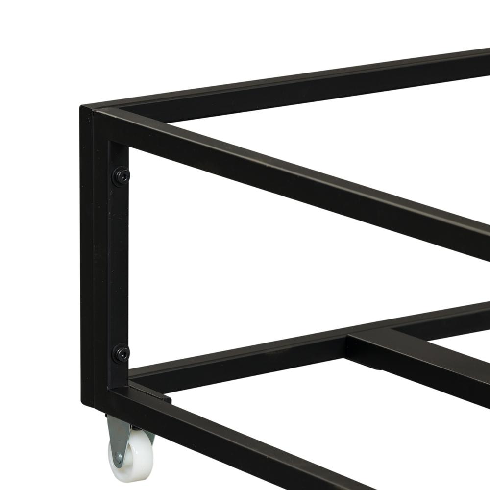Twin Metal Trundle - Black. Picture 6