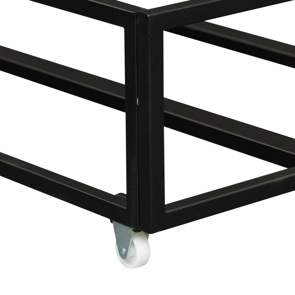 Twin Metal Trundle - Black. Picture 7