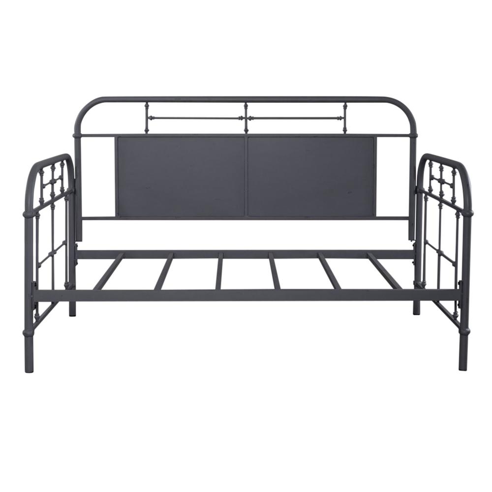 Twin Metal Day Bed - Navy. Picture 2