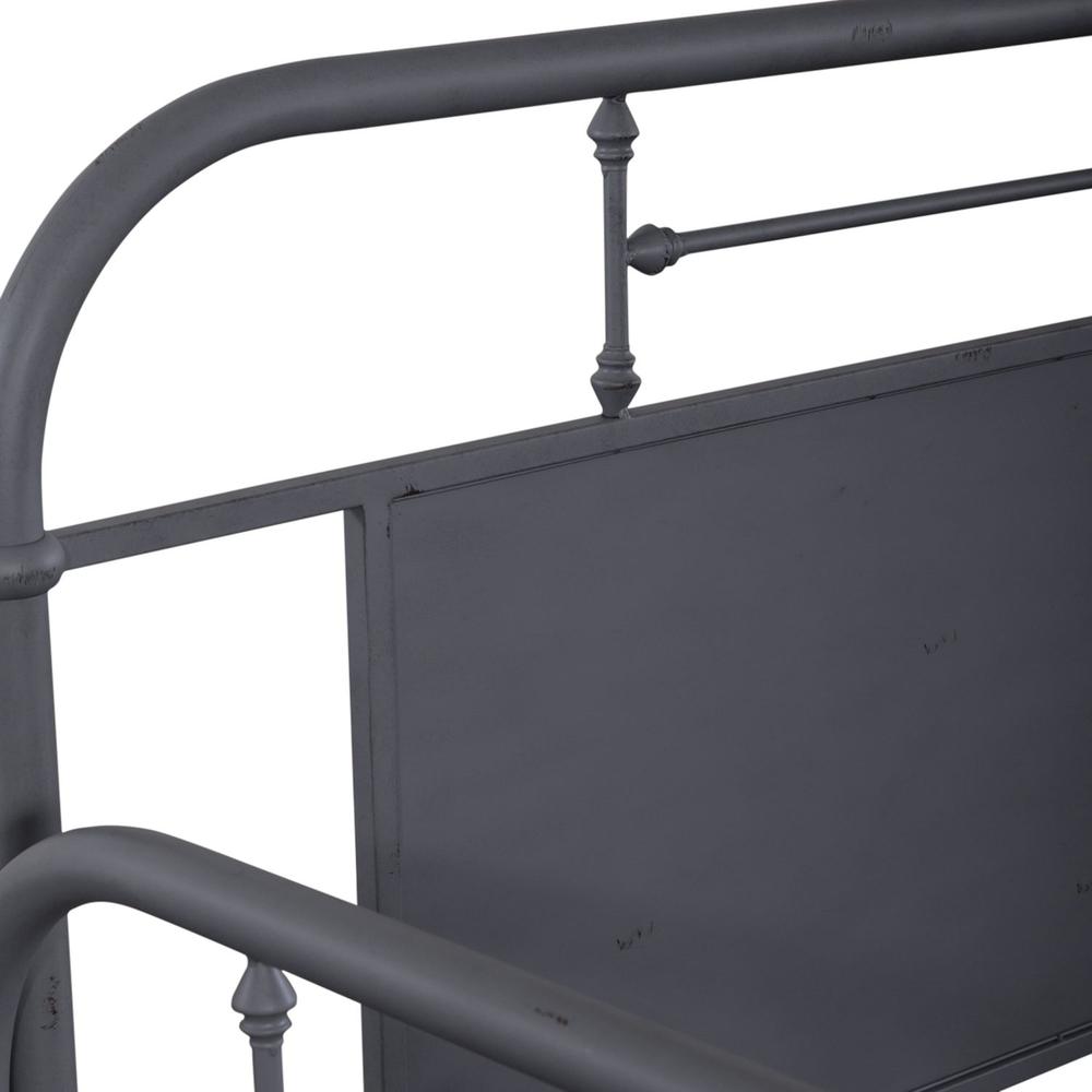 Twin Metal Day Bed - Navy. Picture 5