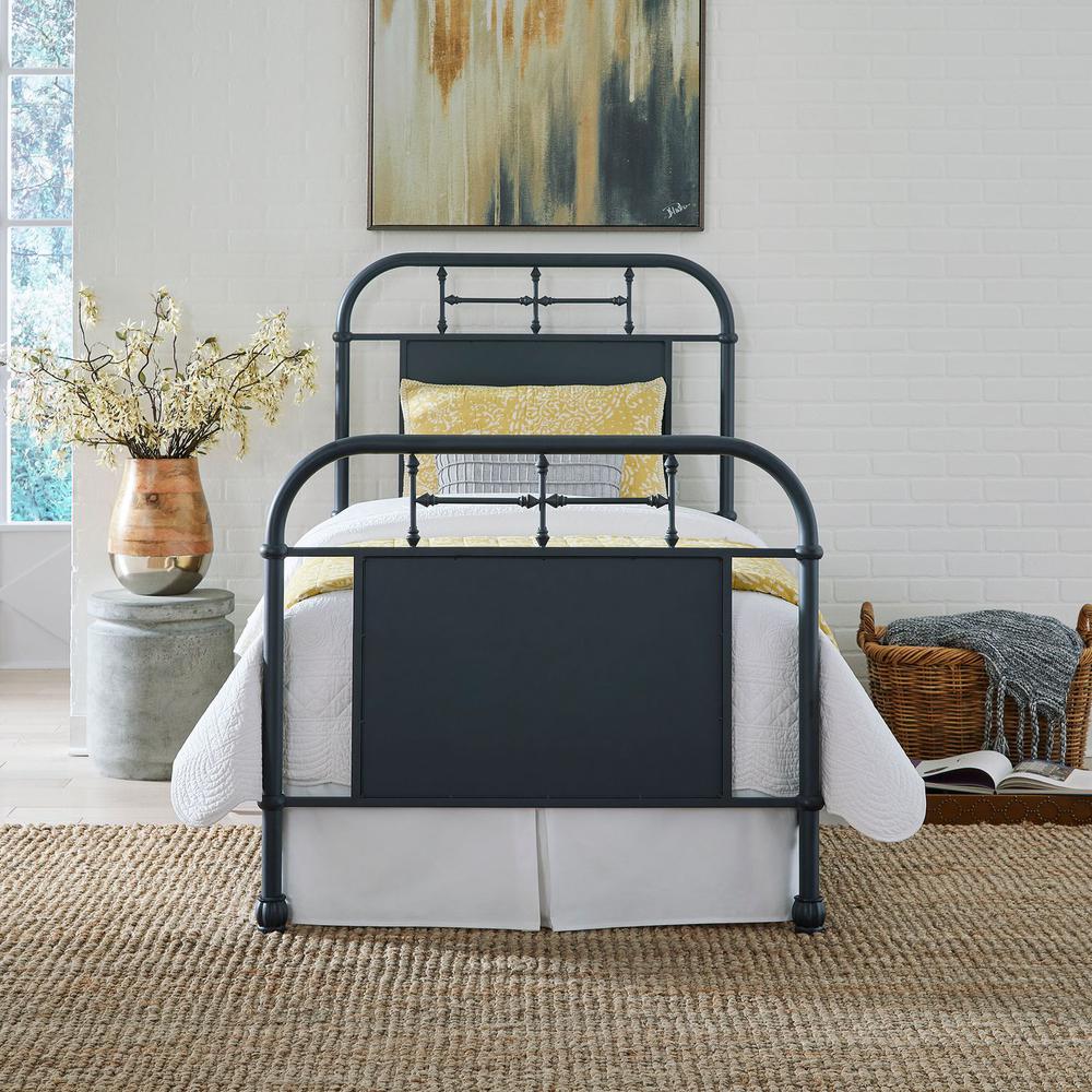 Full Metal Bed - Navy. Picture 5