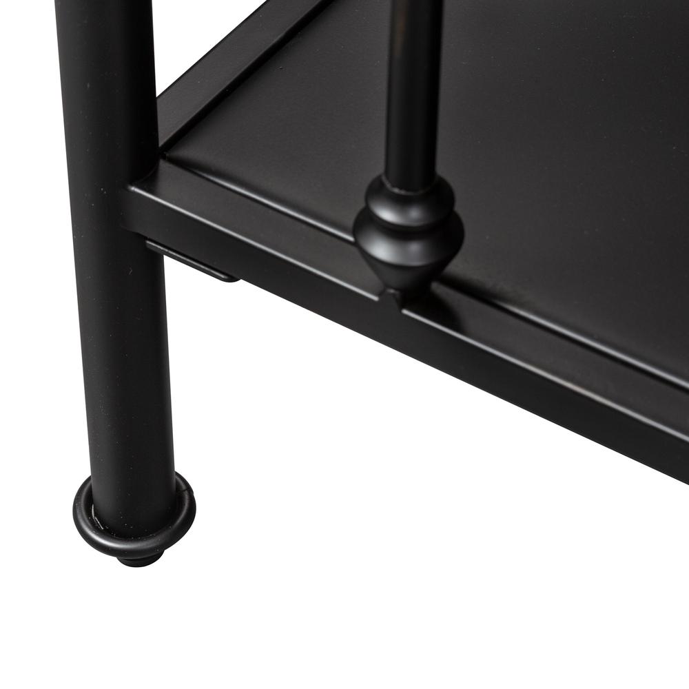 Open Night Stand - Black. Picture 5