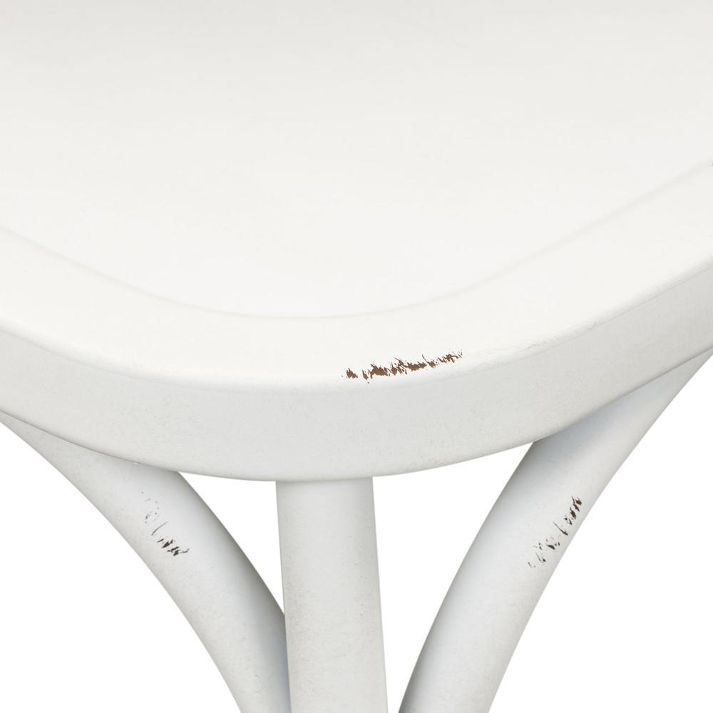 X Back Side Chair - Antique White. Picture 4