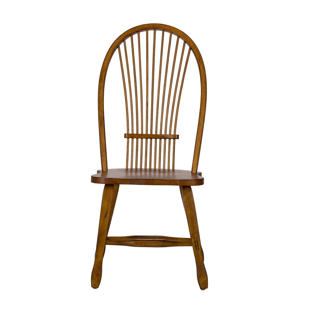 Sheaf Back Side Chair - Oak. Picture 2