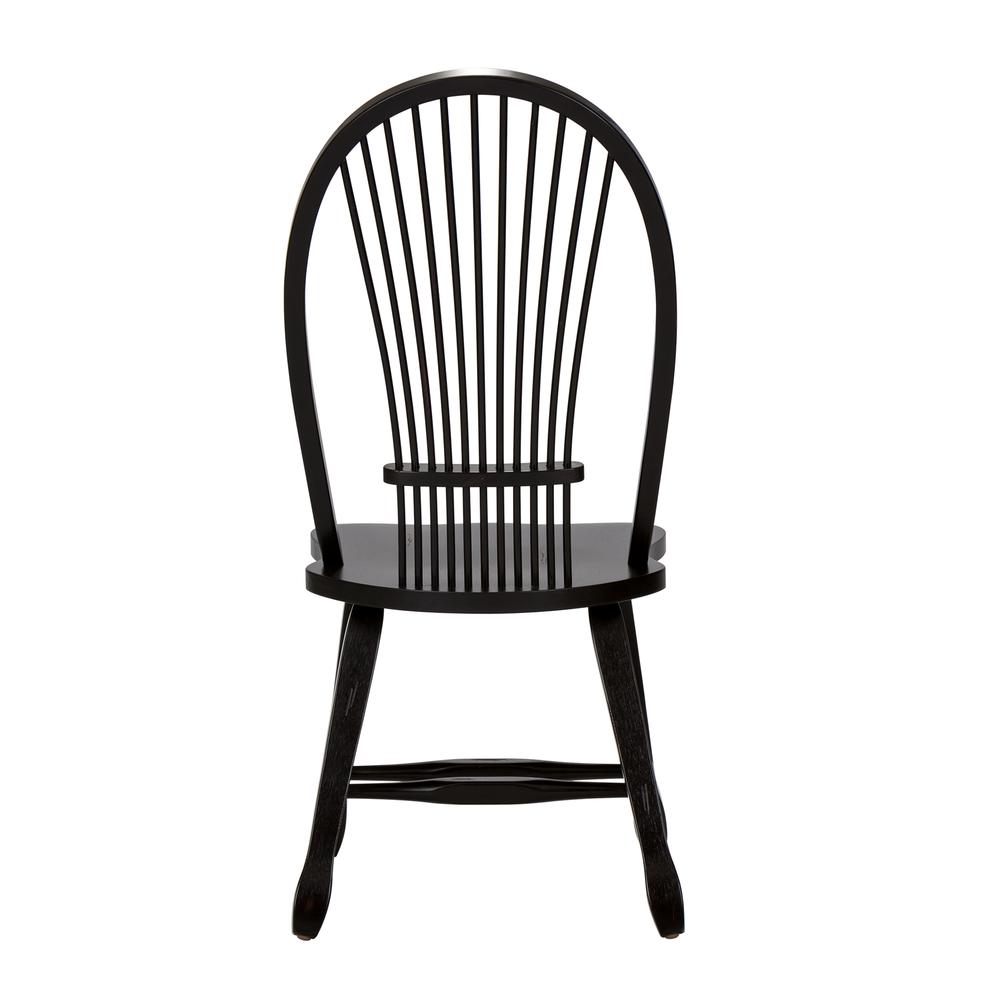 Sheaf Back Side Chair - Black-Set of 2. Picture 10