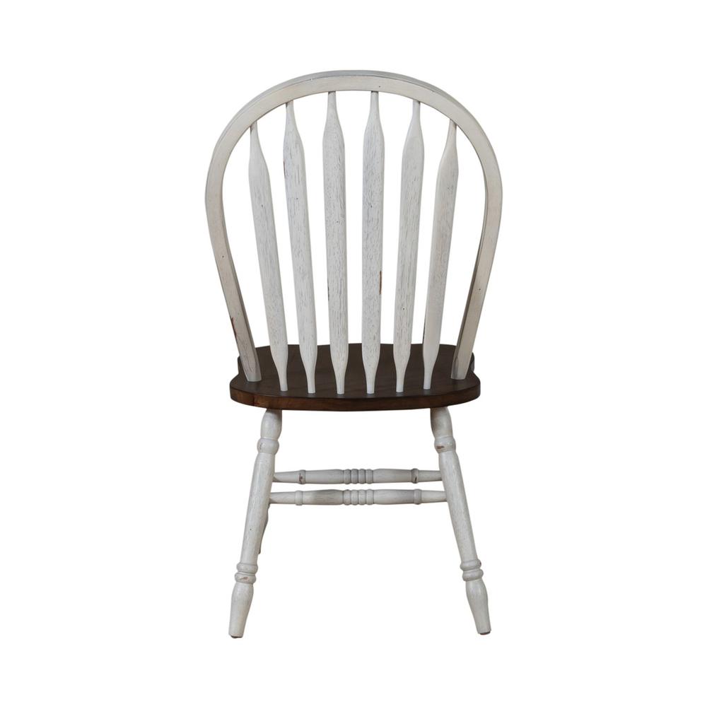 Windsor Side Chair- White. Picture 4