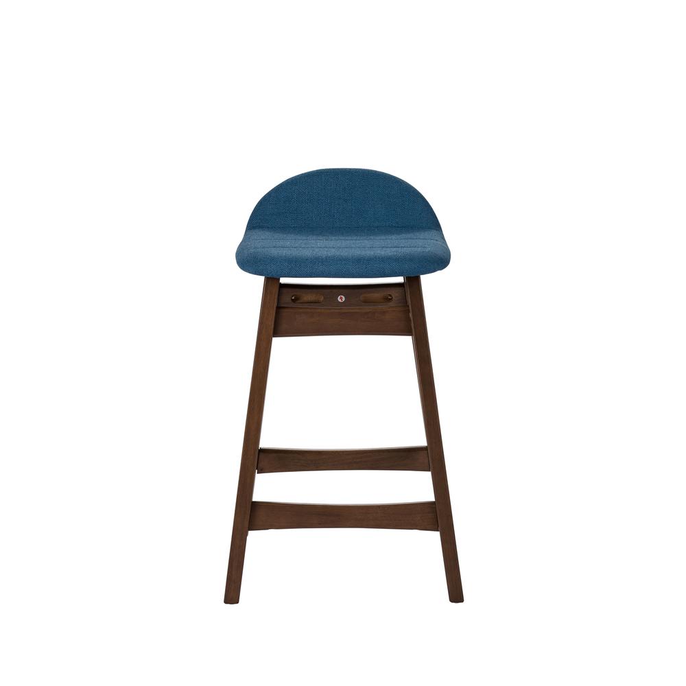 24 Inch Counter Chair - Blue (RTA)-Set of 2. Picture 7