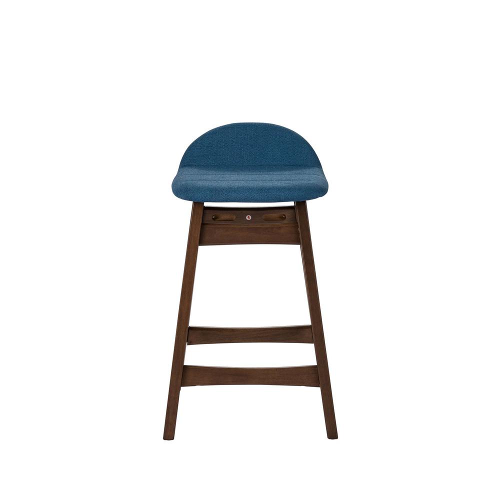 24 Inch Counter Chair - Blue (RTA). Picture 8