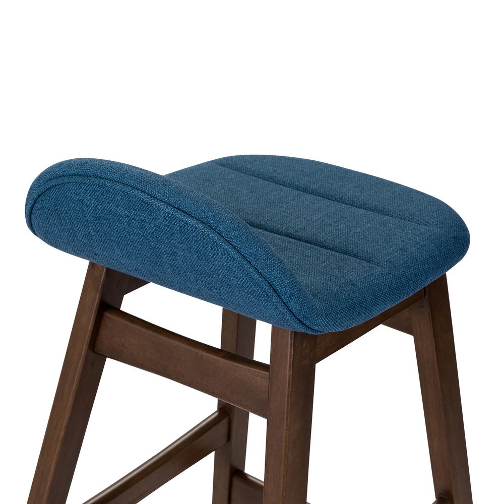 24 Inch Counter Chair - Blue (RTA)-Set of 2. Picture 5