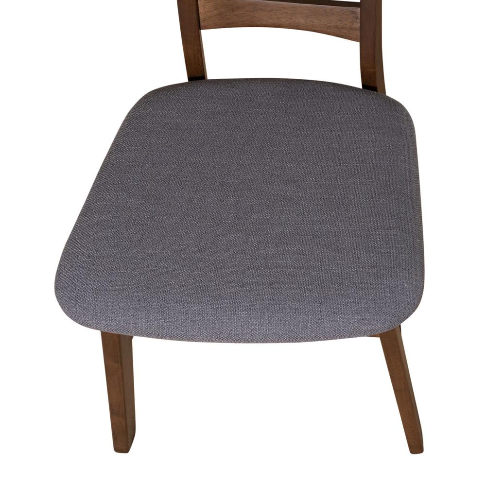 Panel Back Side Chair- Grey (RTA). Picture 6