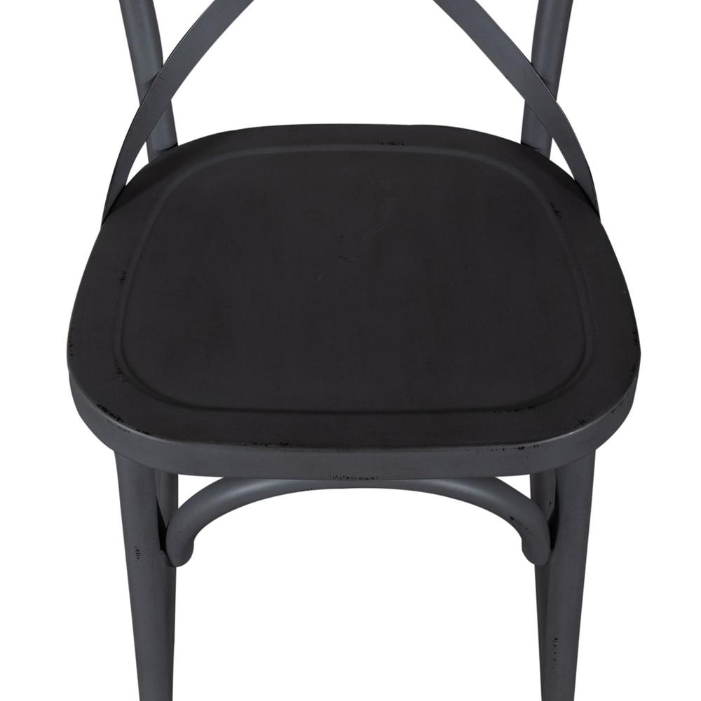 X Back Counter Chair - Grey. Picture 5