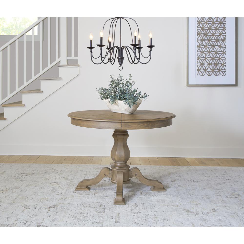 Magnolia Manor Opt 5 Piece Pedestal Table Set. Picture 3