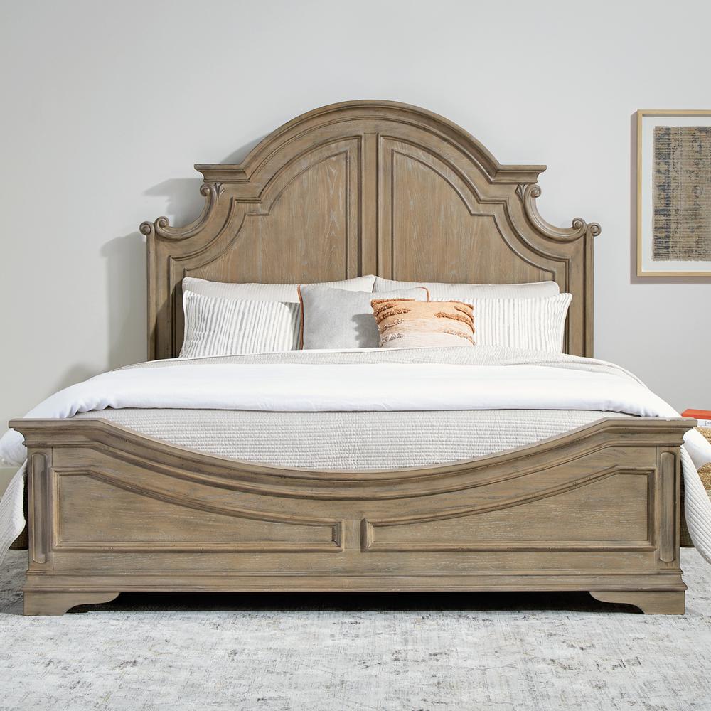 Magnolia Manor Queen Panel Bed. Picture 1