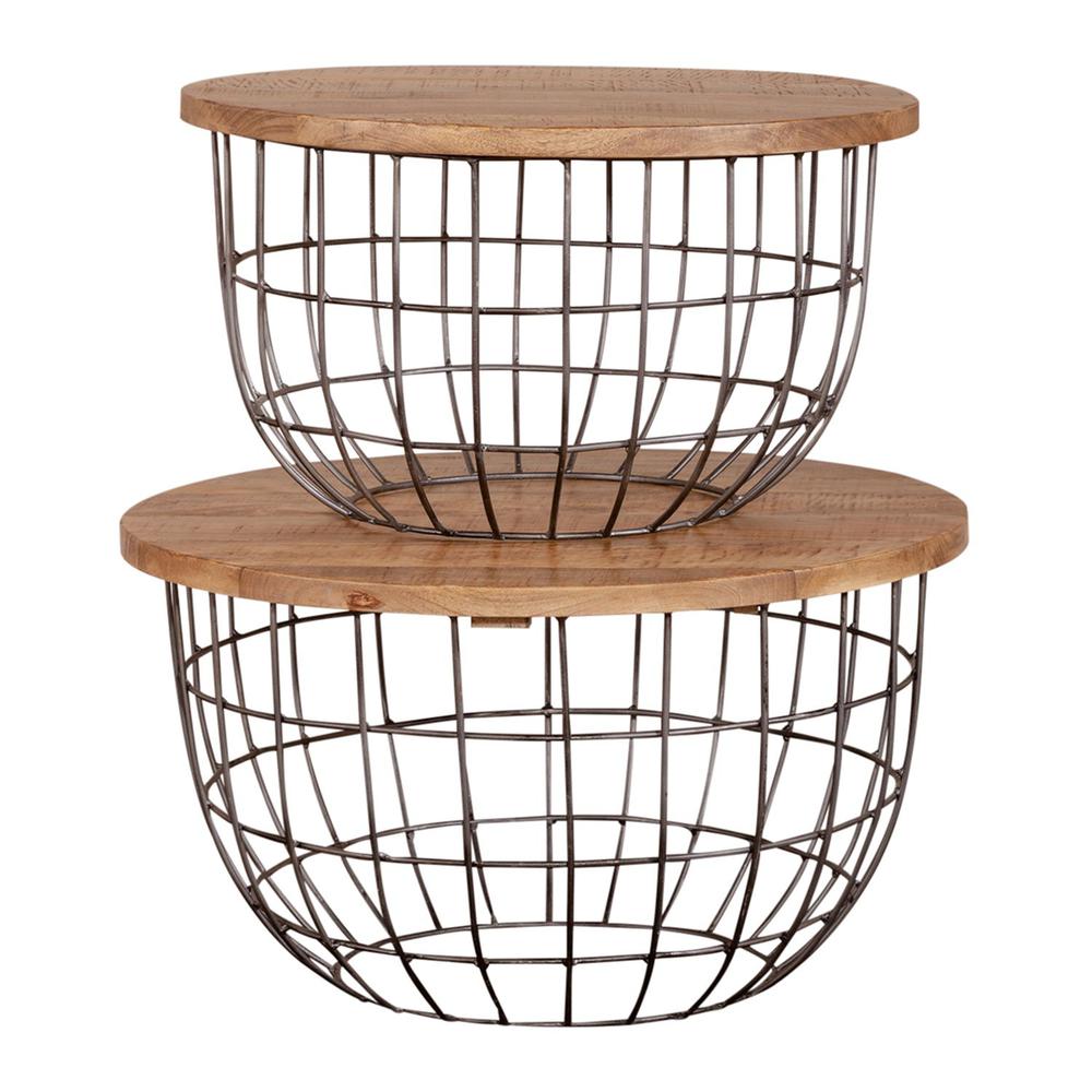Nesting Caged Accent Tables - 2101-AT2000. The main picture.