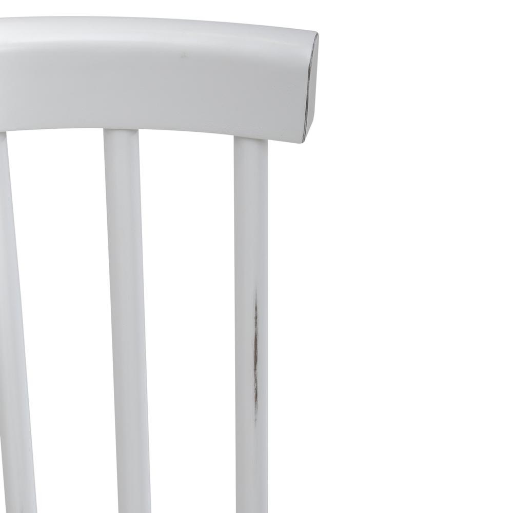 Liberty Capeside Cottage Spindle Back Side Chair - White - Set of 2. Picture 8