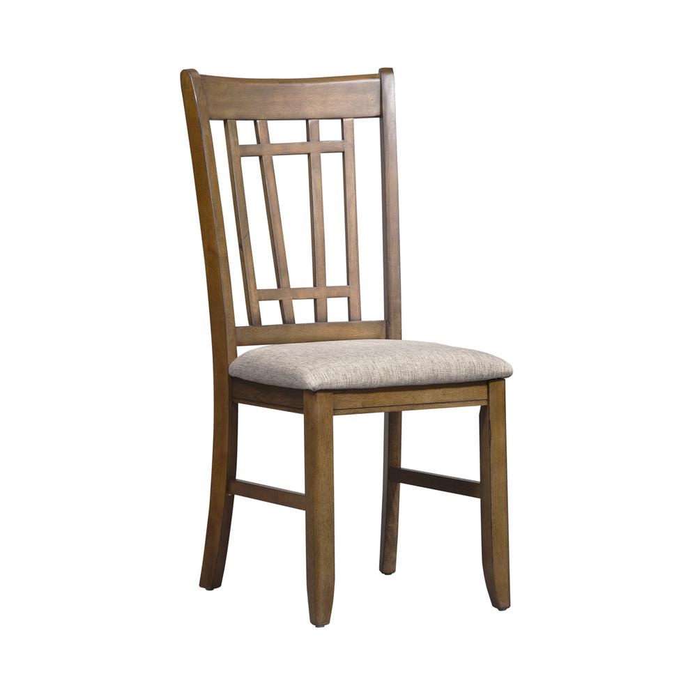 Lattice Back Side Chair-Set of 2. Picture 4