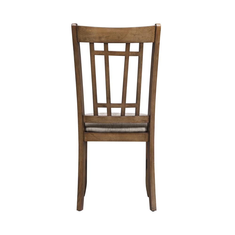 Lattice Back Side Chair-Set of 2. Picture 7