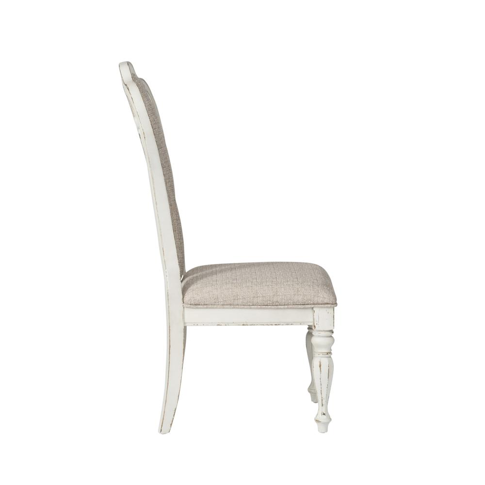 Magnolia Manor Splat Back Up Side Chair, W20 x D25 x H45, White. Picture 3