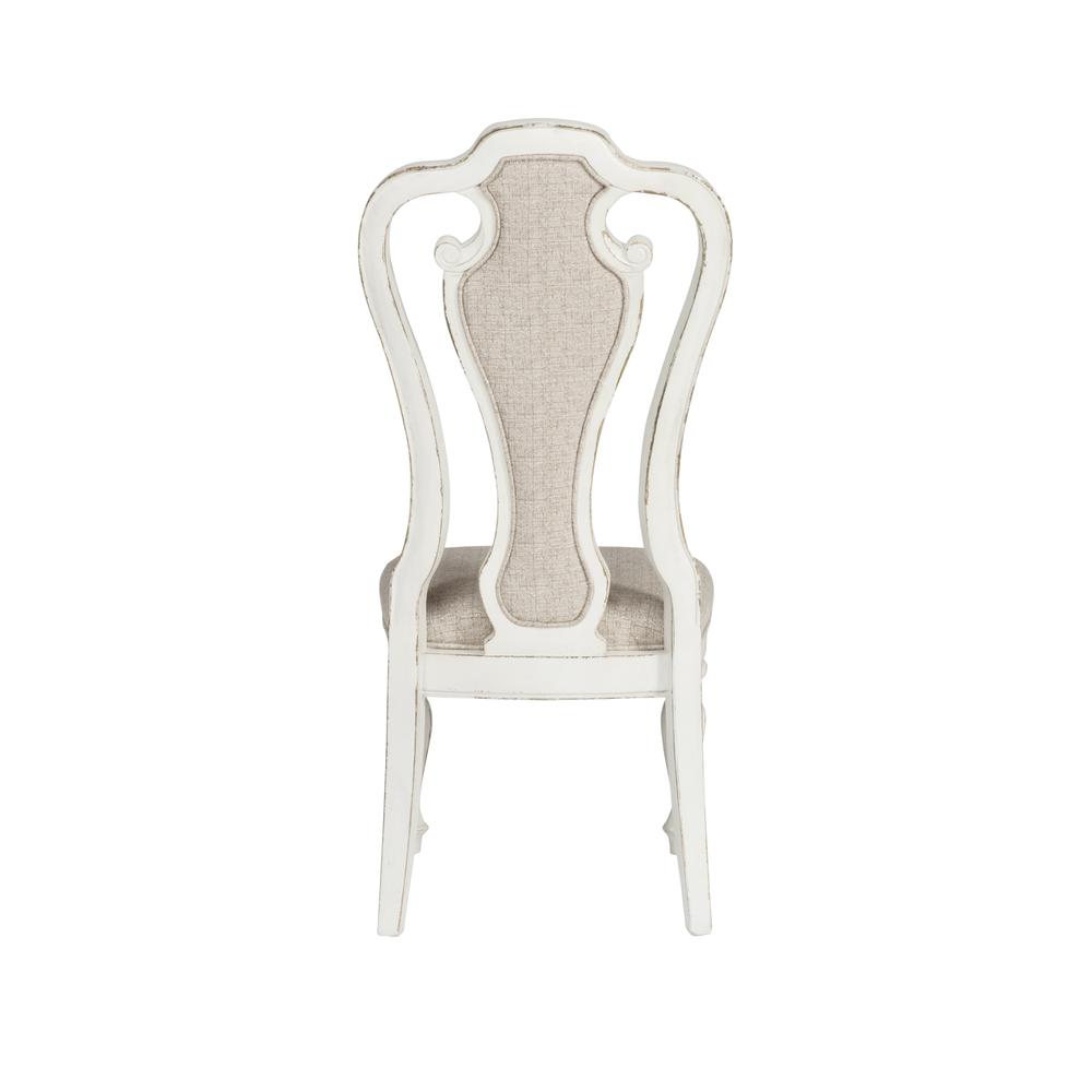 Magnolia Manor Splat Back Up Side Chair, W20 x D25 x H45, White. Picture 4