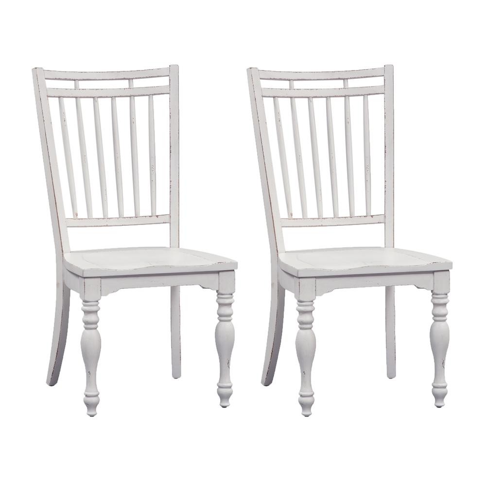 Spindle Back Side Chair (RTA)-Set of 2. Picture 1